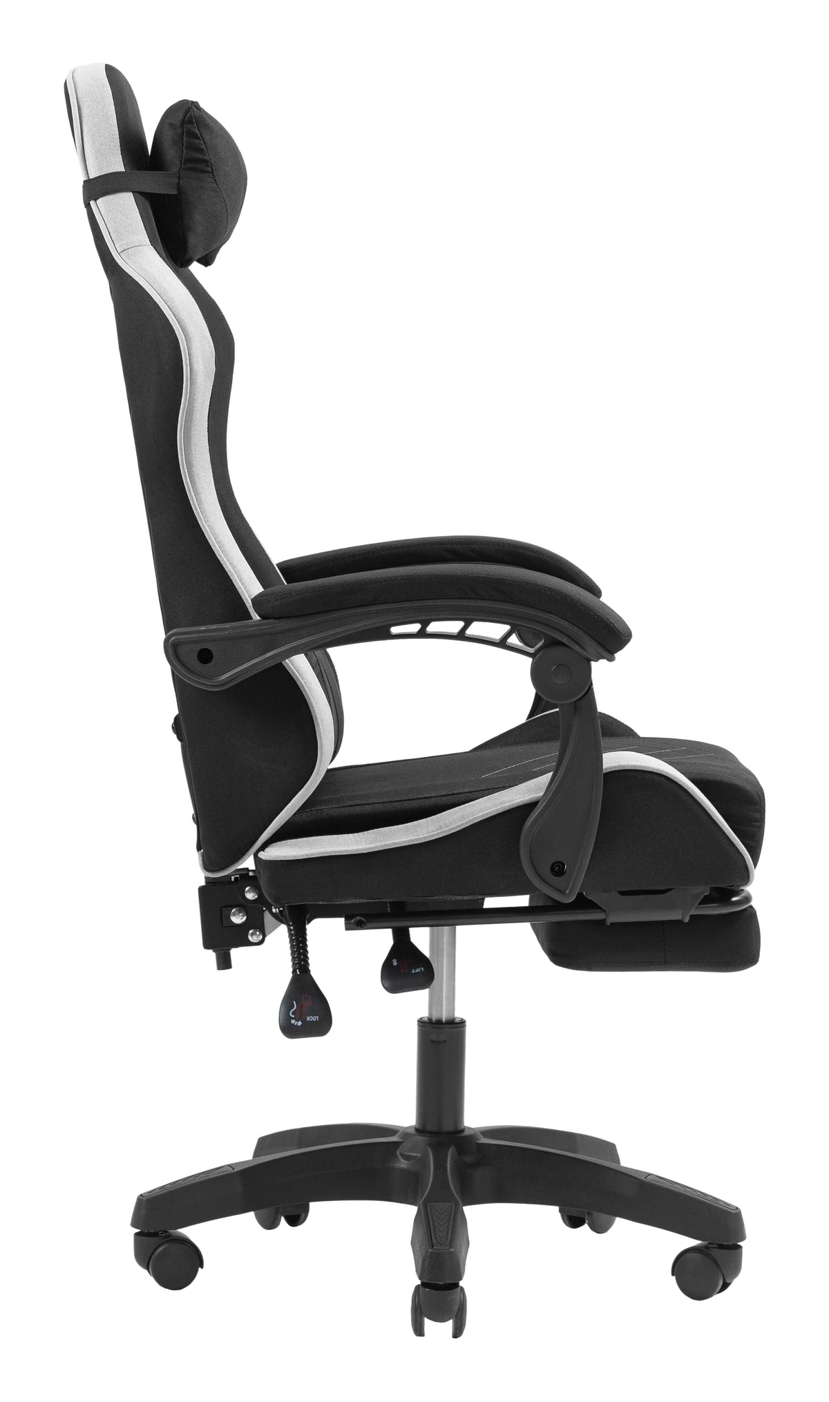 Mars Gaming MGC-X Fabric PC gaming chair Padded seat Black, White