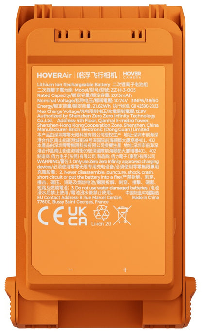 HOVERAir SP18H001 Drone battery Orange