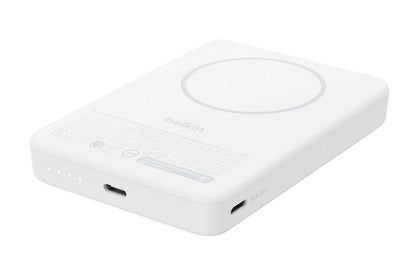 Belkin BoostCharge Slim 15W Qi2 Magnetic Power Bank 10000mAh BPD016hqWH