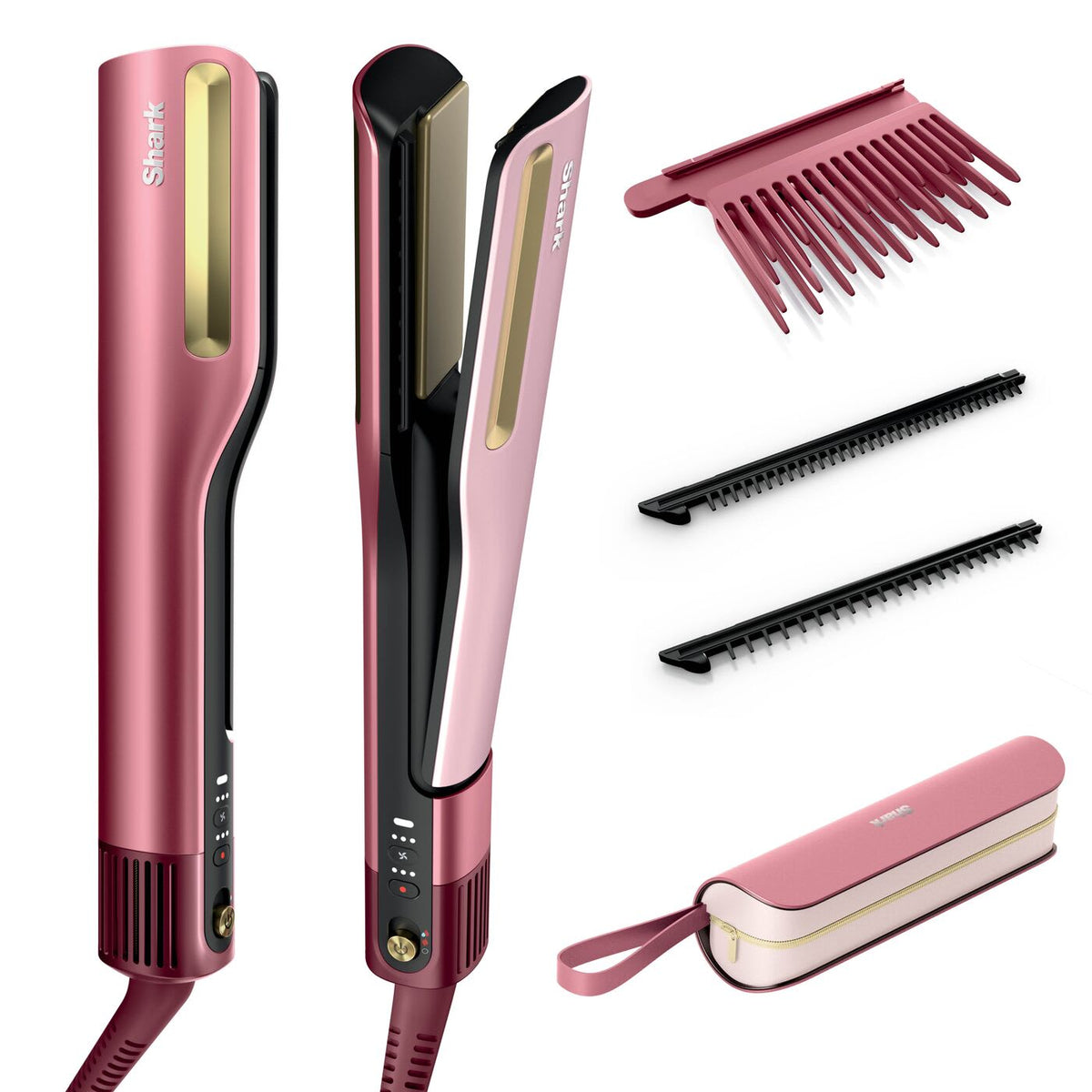 Shark HT401EUPK hair styling tool Multistyler Airflow Pink 1000 W 2.4 m