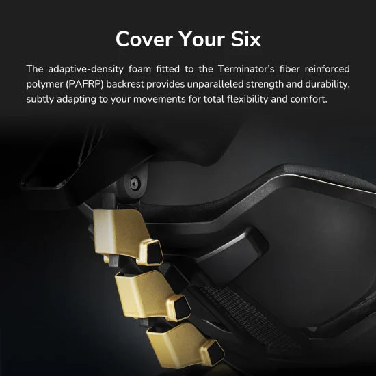COUGAR Gaming Chair Terminator Elite Gold, Black