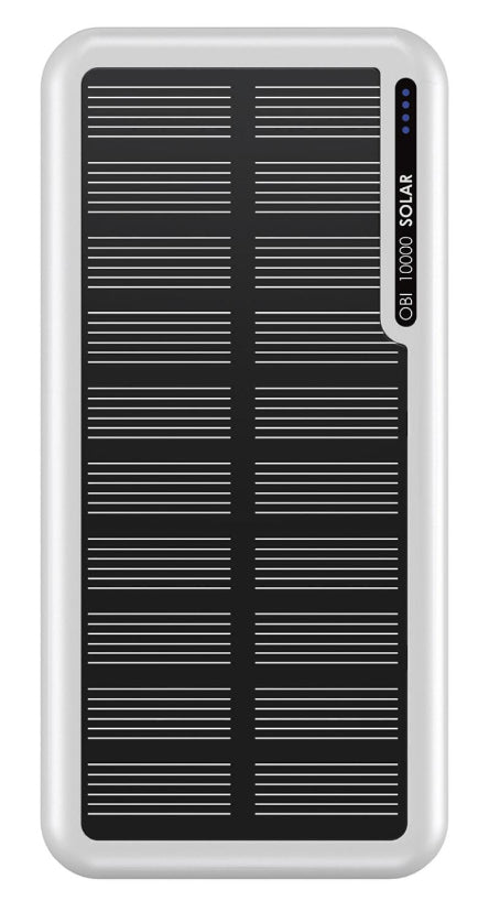 Boompods Obi 10,000mAh Solar Powerbank - White