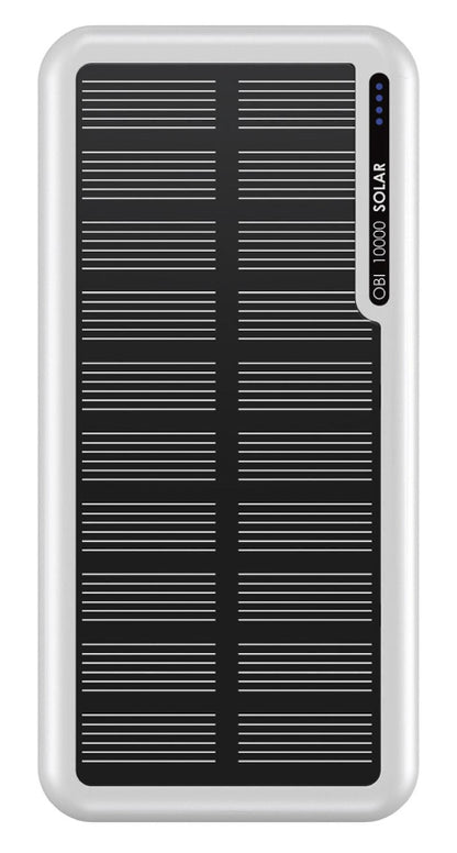 Boompods Obi 10,000mAh Solar Powerbank - White