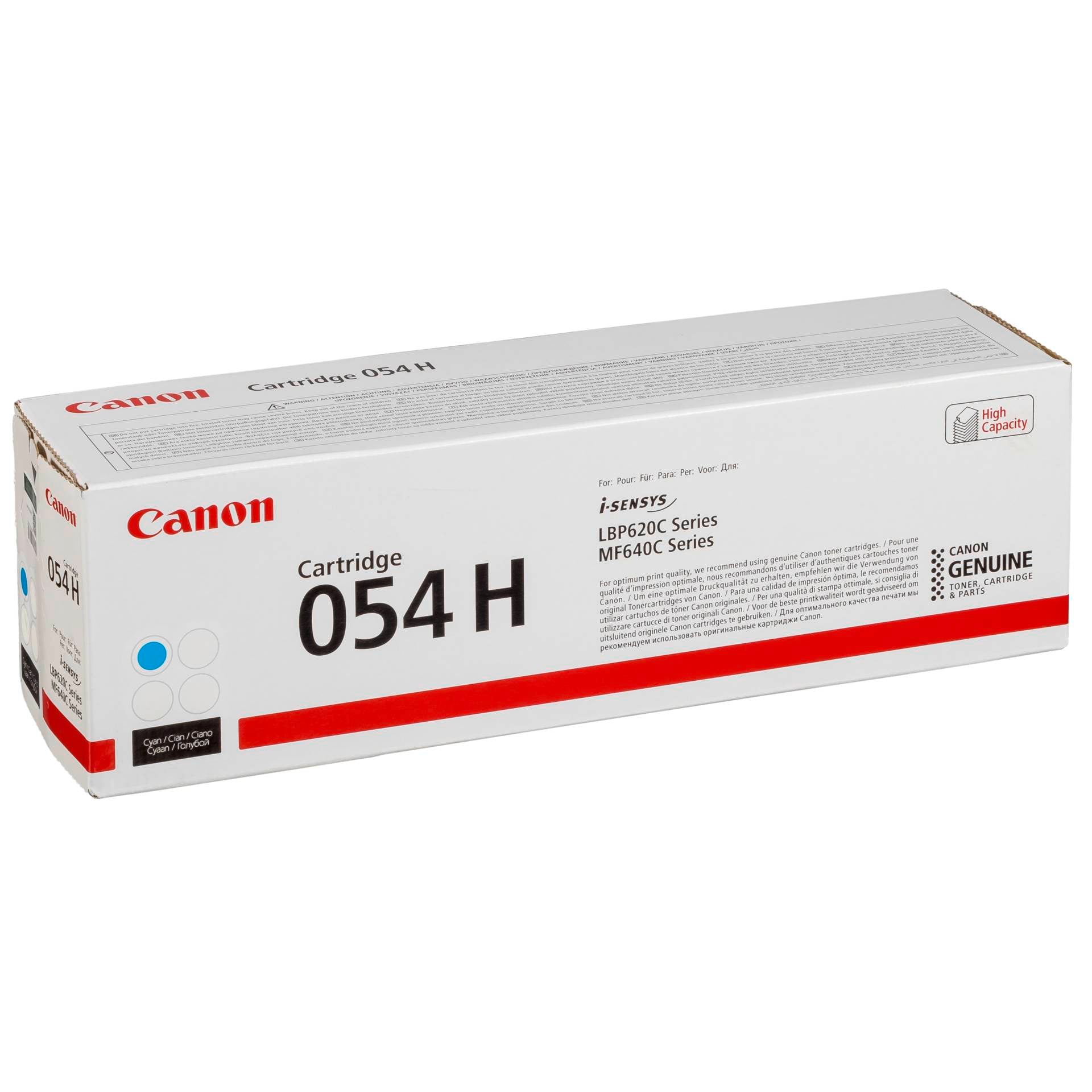 Canon Toner Cartridge 054 H C Cyan