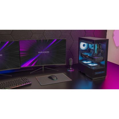 Tacens Mars Gaming MC-PULSAR Midi Tower Black