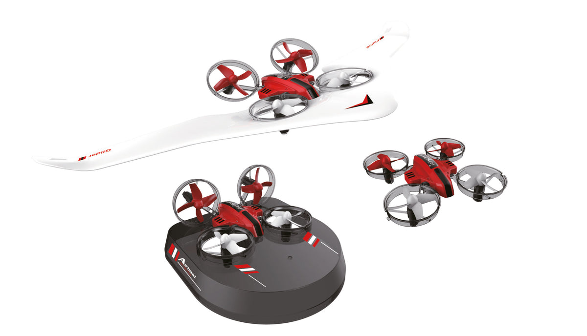 Amewi DRE Drone Air Genius 3in1 Red /8+
