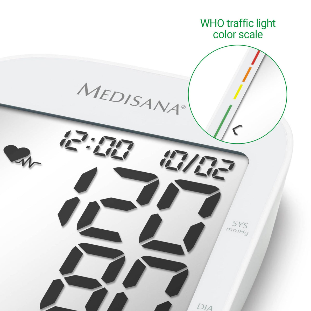 Upper arm blood pressure monitor Medisana BU 565