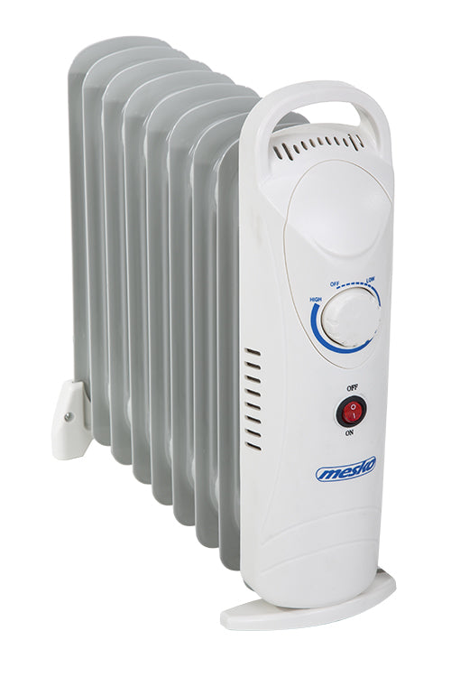 Mesko Home MS7805 Indoor White 1000 W Oil electric space heater