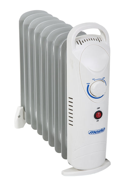Mesko Home MS7805 Indoor White 1000 W Oil electric space heater