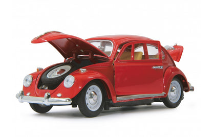Jamara VW Beetle 1:18 RC Die-Cast 27 MHz Red, Ages 6+