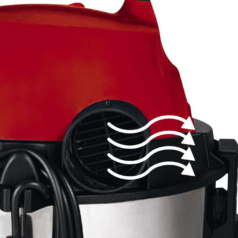 Einhell TH-VC 1820 S 20 L Drum Vacuum Dry & Wet 1250 W Dust Bag