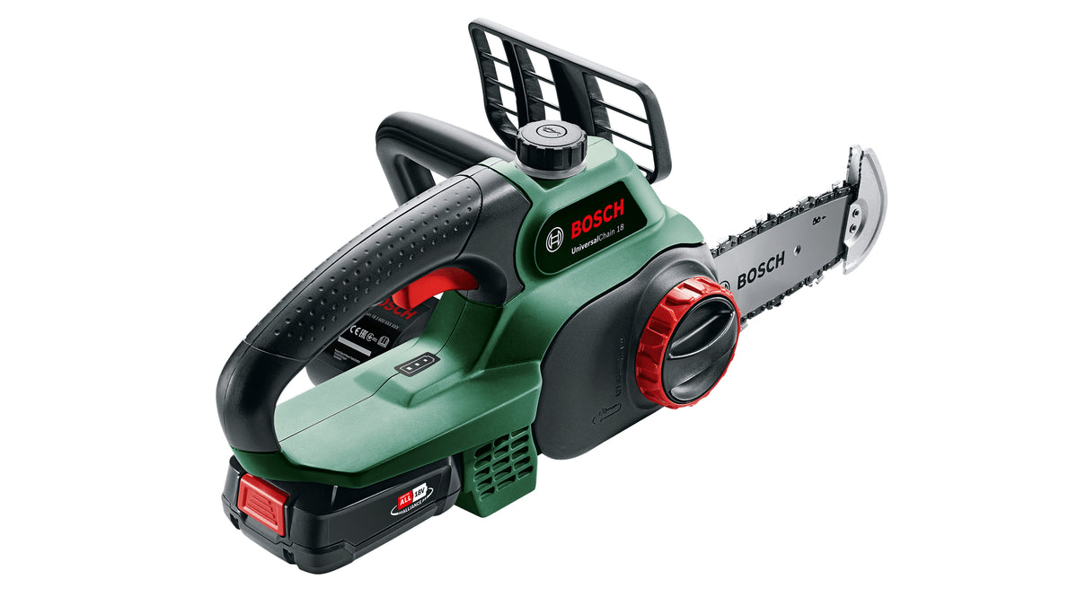 Bosch UniversalChain 18 cordless chainsaw