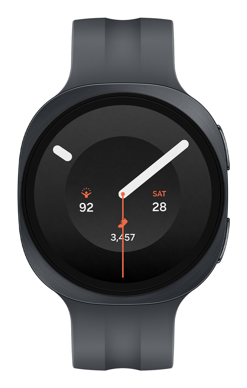 Samsung Galaxy Watch9 3.3 cm (1.3") AMOLED 40 mm Digital 438 x 438 pixels Touchscreen Graphite Wi-Fi GPS (satellite)