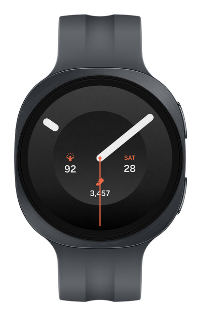 Samsung Galaxy Watch9 3.3 cm (1.3") AMOLED 40 mm Digital 438 x 438 pixels Touchscreen Graphite Wi-Fi GPS (satellite)