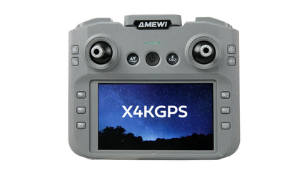 Amewi DRE Drone AMXFlight X4K GPS ανθρακί