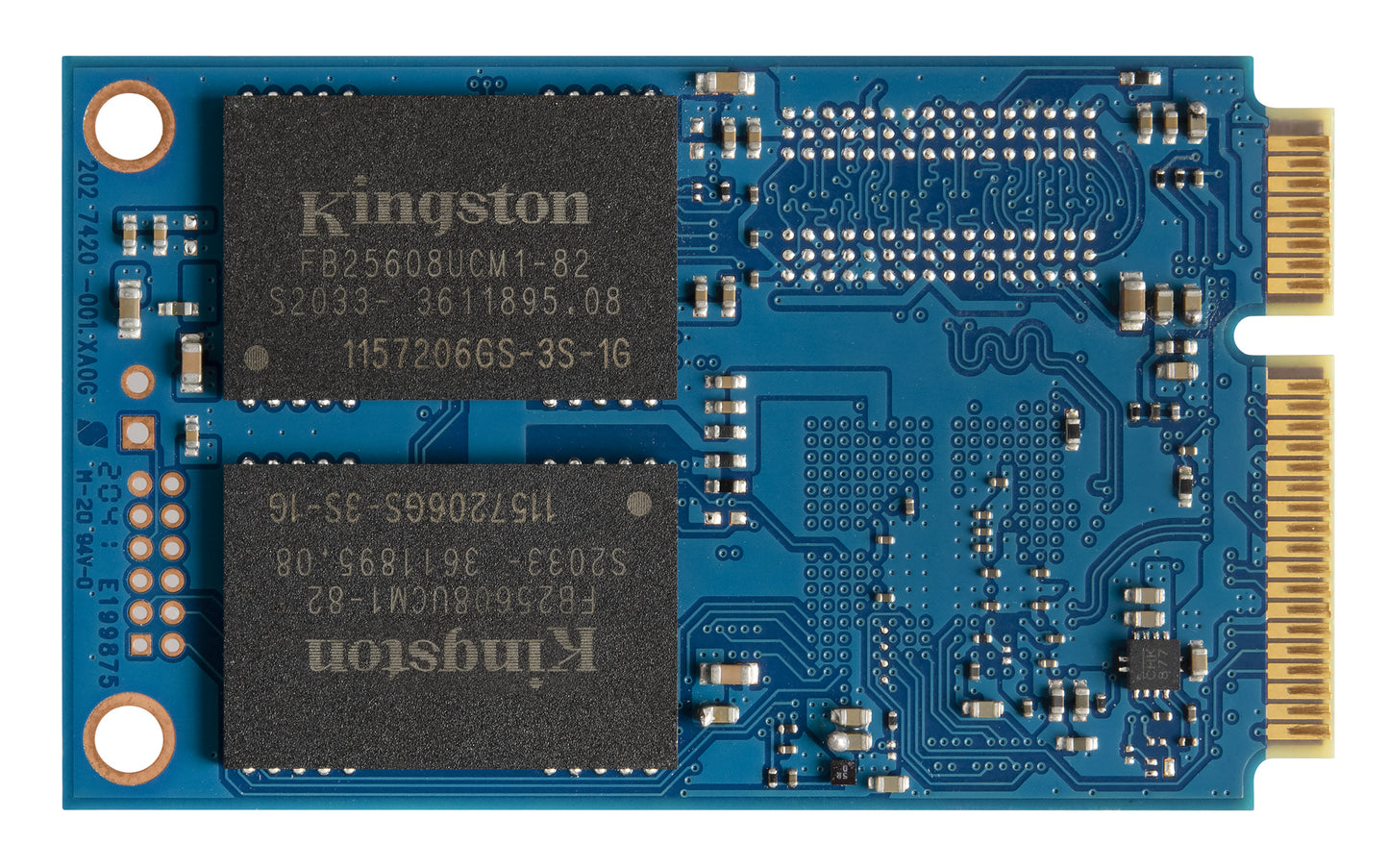 KC600 256 GB (SATA 6 Gb/s, mSATA)