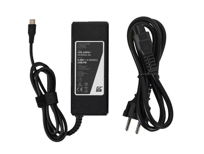 Green Cell AD139P power adapter/inverter Universal 90 W Black