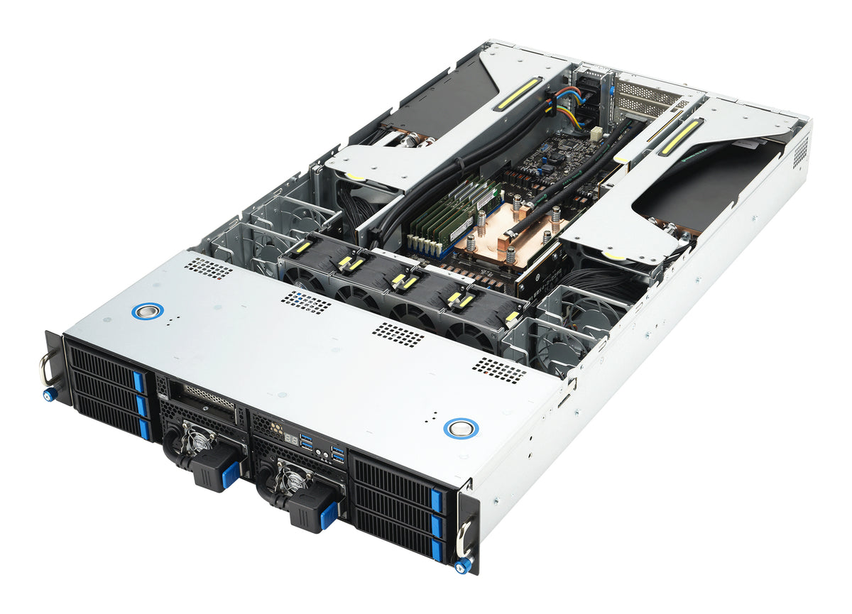 ASUS ESC4000A-E12-SKU1/2600W(1+1) Socket SP5 Rack (2U) Silver