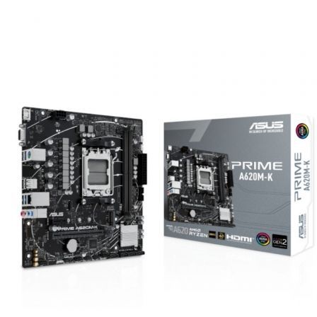 ASUS PRIME A620M-K MOTHERBOARD MICRO ATX AM5 AMD A620 90MB1F40-M0EAY0