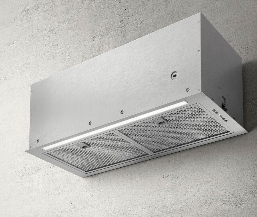 Opcase Elica Fold S IX/A/52 PRF0181962 Εντοιχιζόμενος Απορροφητήρας σε Ασημί Χρώμα με Ισχύ Απορρόφησης 710 m³/h, Κατηγορία Ενεργειακής Απόδοσης B