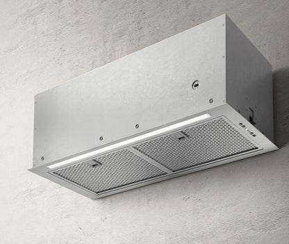 Opcase Elica Fold S IX/A/52 PRF0181962 Εντοιχιζόμενος Απορροφητήρας σε Ασημί Χρώμα με Ισχύ Απορρόφησης 710 m³/h, Κατηγορία Ενεργειακής Απόδοσης B