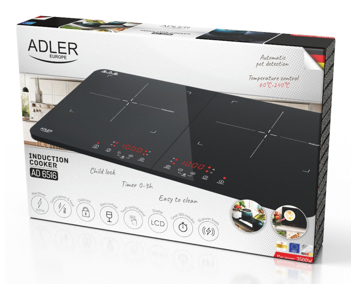 MESKO MS 6516 Two-Burner Electric Hotplate