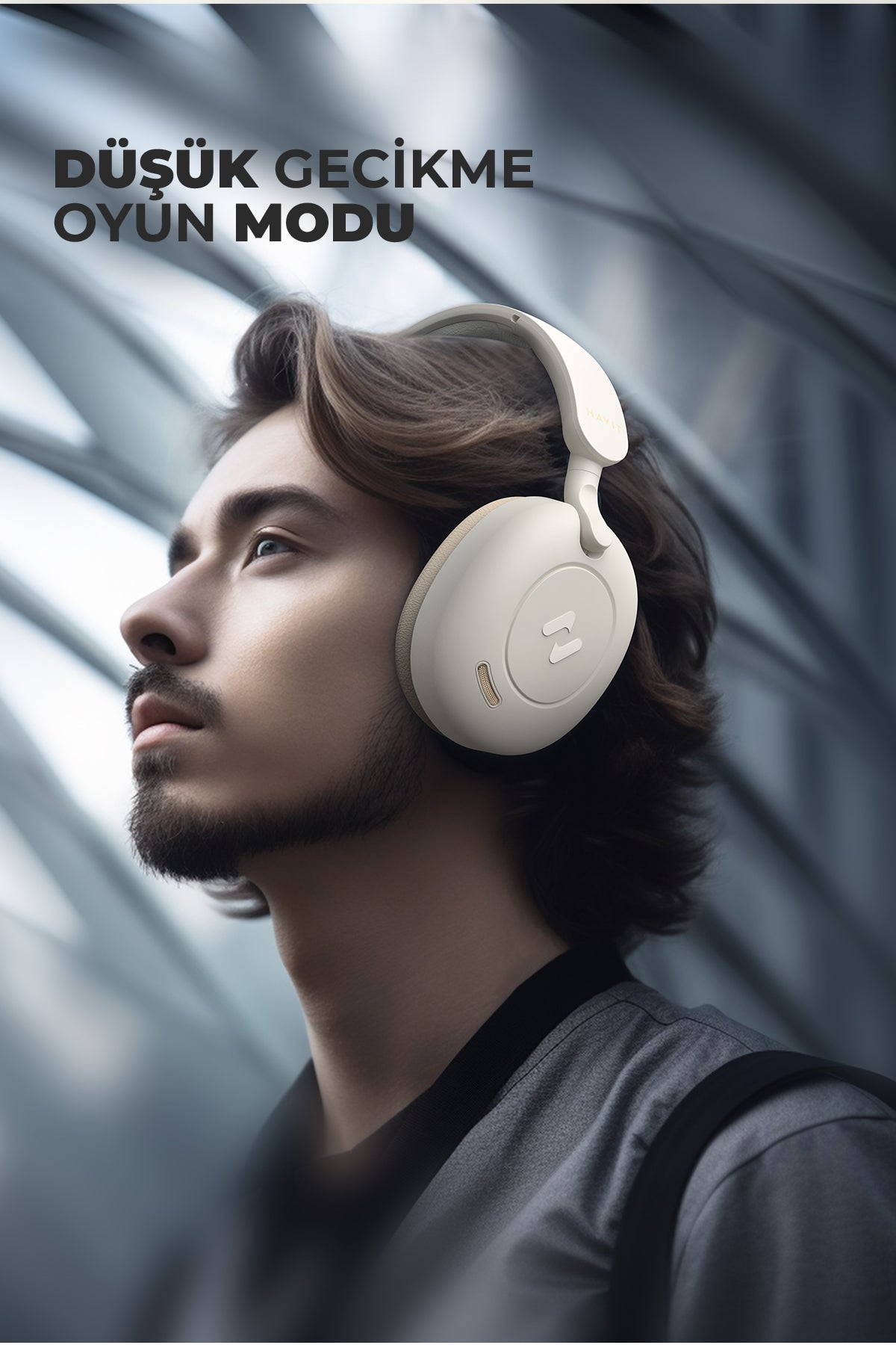 Havit H655BT – Ασύρματα ακουστικά Bluetooth, μαύρα