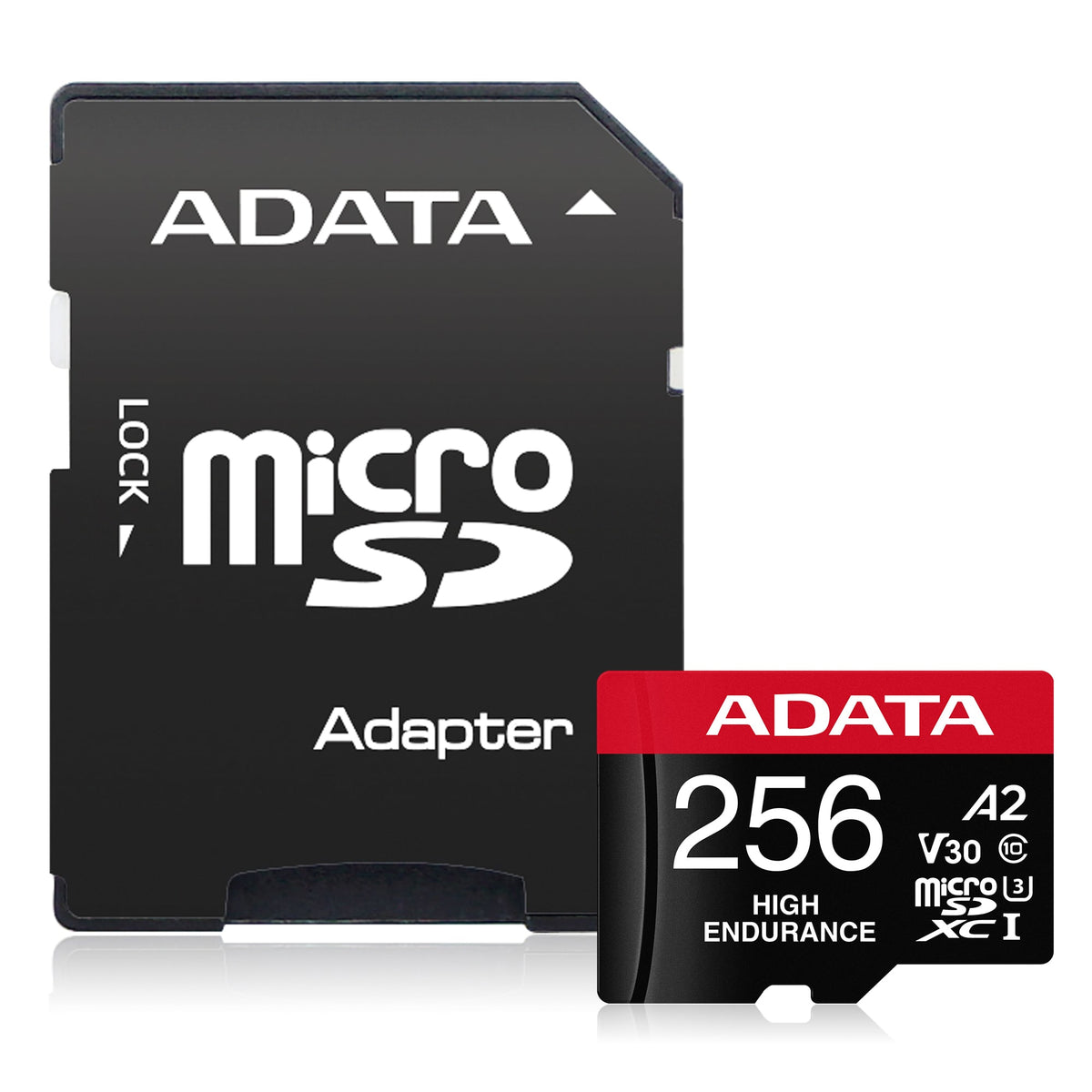 ADATA AUSDX256GUI3V30SHA2-RA1 256 GB MicroSDXC Memory Card, UHS-I Class 10