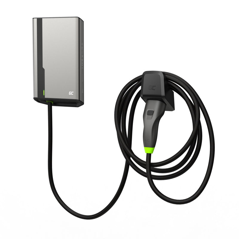 Wallbox Green Cell HabuDen 22kW 32A - 7,5m cable with NFC