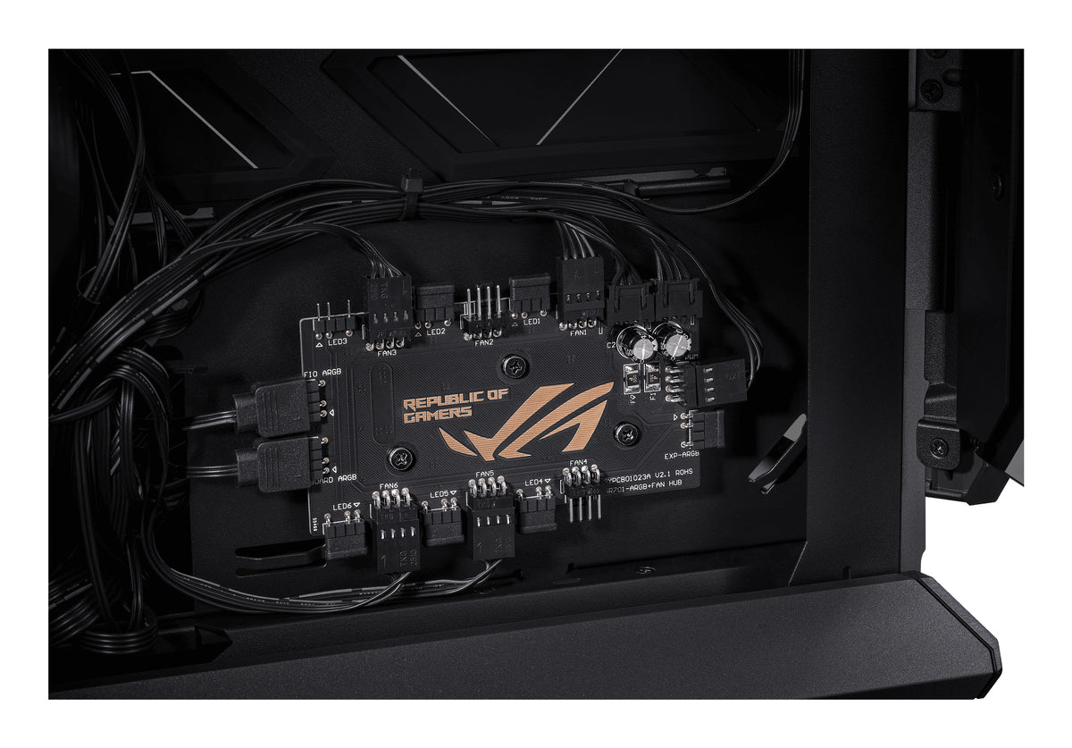 ASUS ROG Hyperion GR701 BTF Edition Tower Black, Transparent