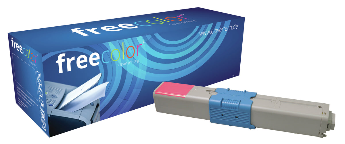Freecolor Toner OKI 44469705 Magenta Remanufactured – 2,000 Pages
