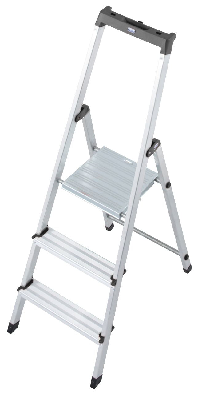 Krause Solidy Folding ladder silver