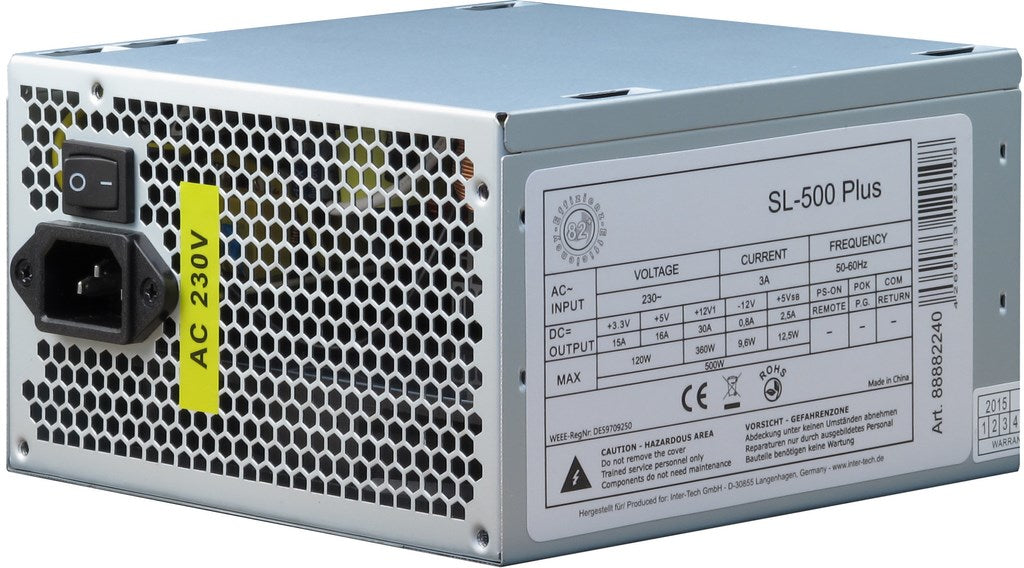 Inter-Tech Netzteil 500W SL-500 Plus
