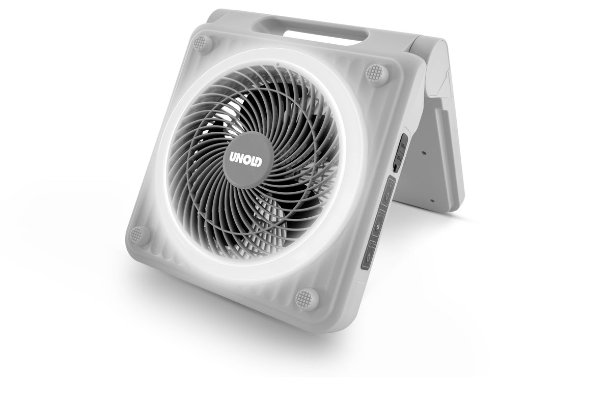 Unold 86517 Solar Fan grey Camping