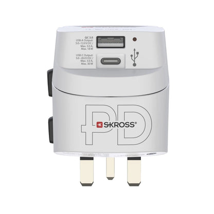 Hama World Travel Adapter ProLight 0PD, 3-pin, 30 W