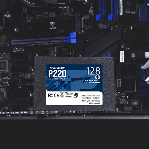 Patriot Memory P220 Δίσκος SSD 128GB 2,5  Serial ATA III