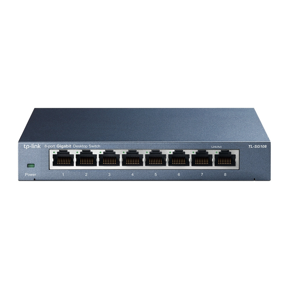 Διακόπτης Δικτύου Επιτραπέζιος TP-Link με 8 θύρες 10/100/1000Mbps