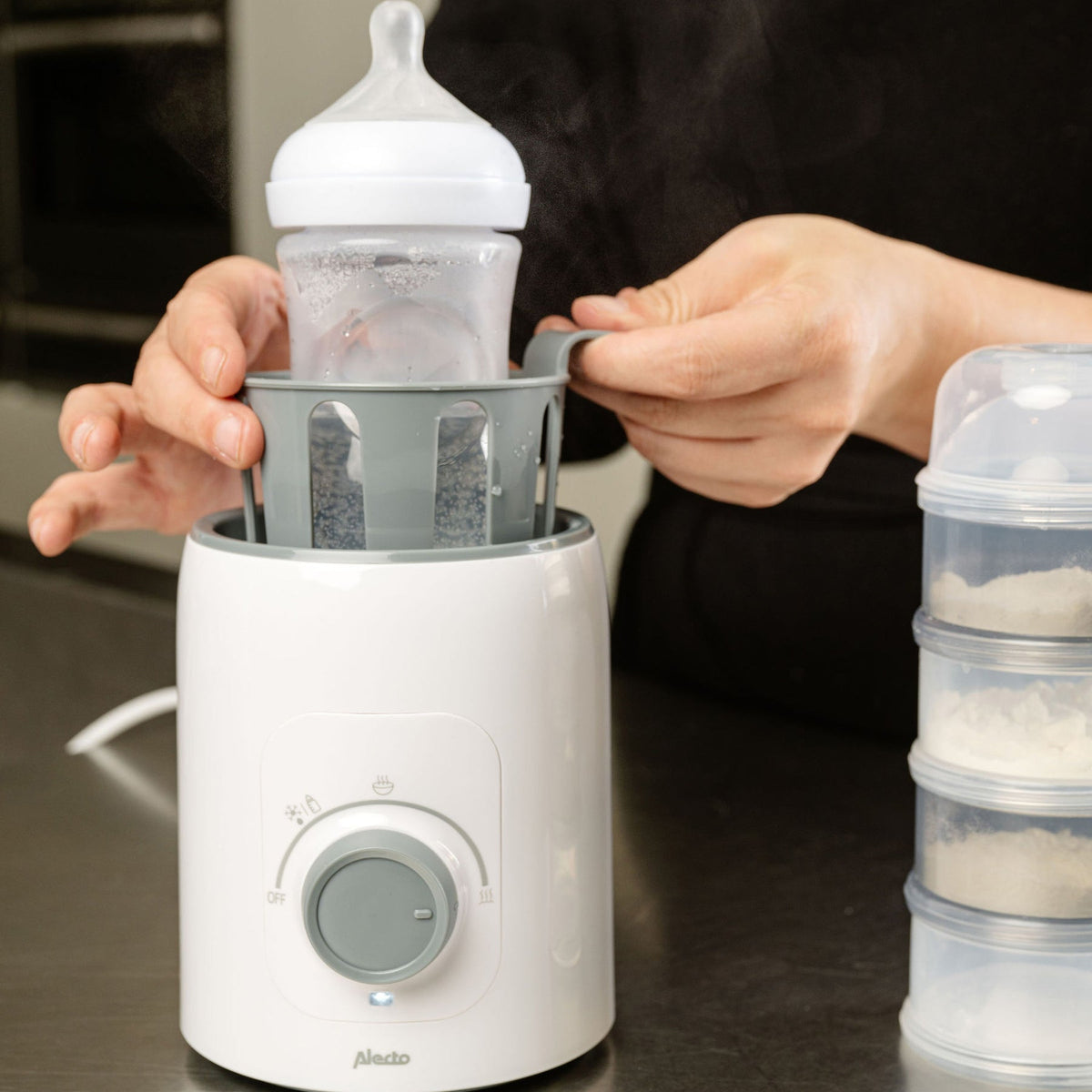 Alecto BW600 Bottle Warmer white