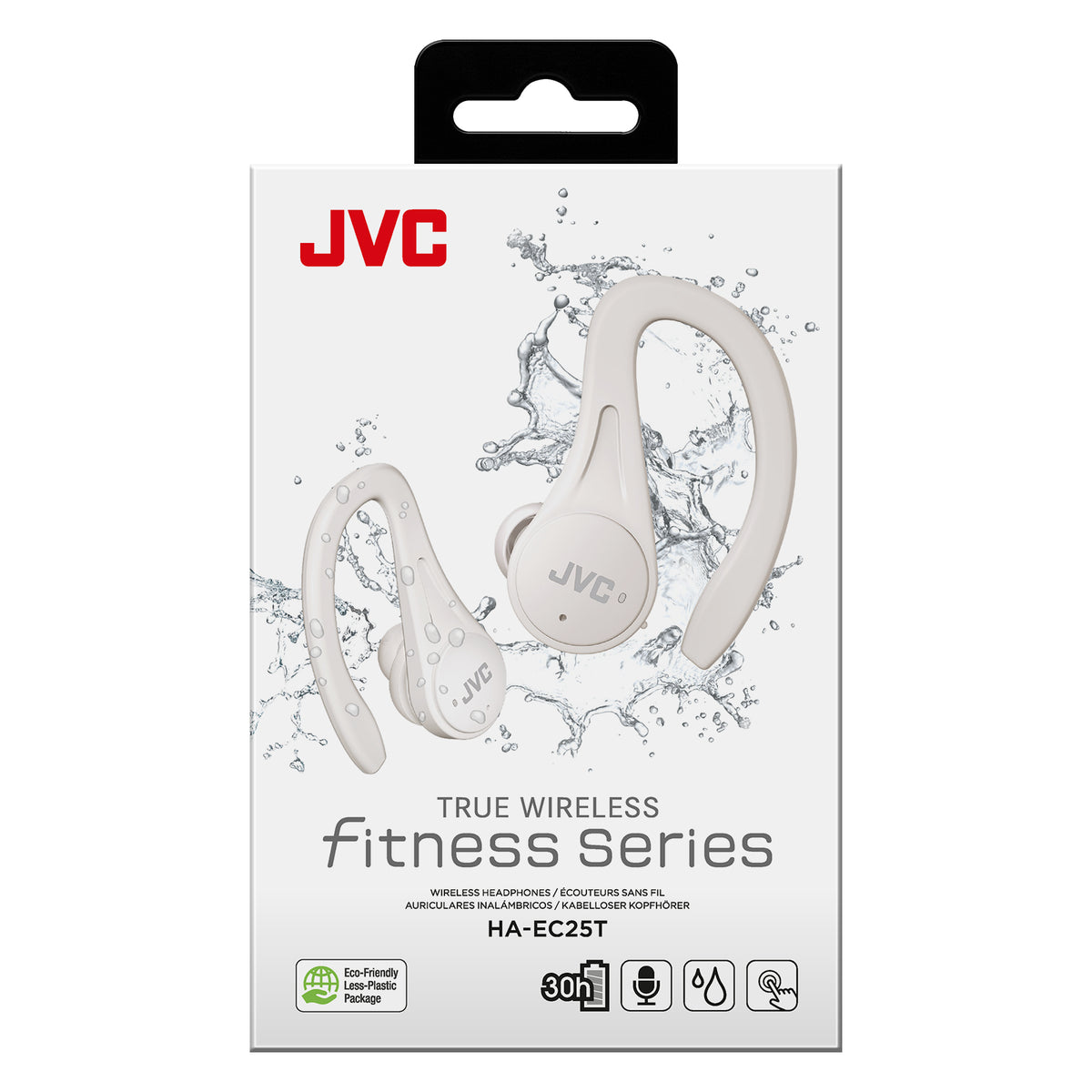JVC HA-EC25TWU In-Ear Headphones, White