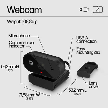 HP 320 FHD Webcam