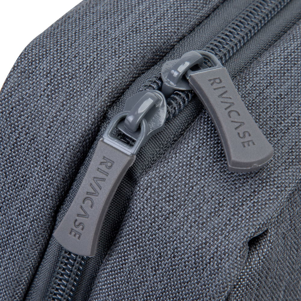 Riva NB Prater 15.6" Laptop Bag, Gray (Model 7532)