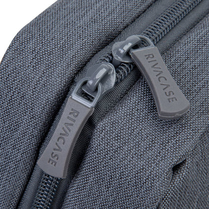 Riva NB Prater 15.6" Laptop Bag, Gray (Model 7532)