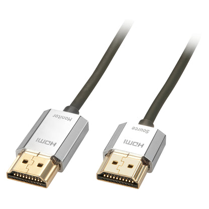 LINDY HDMI High Speed Cable CROMO Slim Ethernet A/A 3m