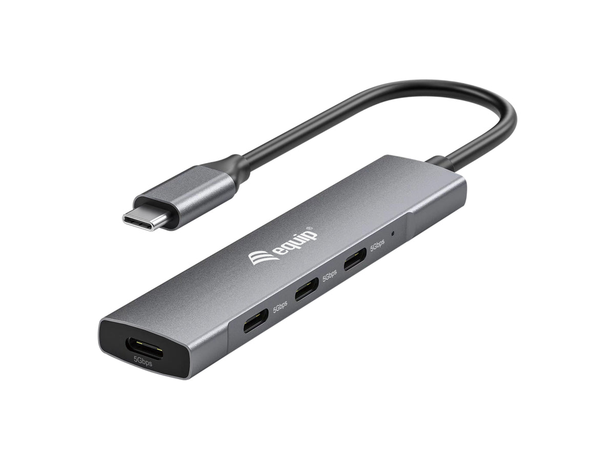 Equip 4-Port USB-C3.2-Hub->4xUSB-C 3.2                 5Gbps