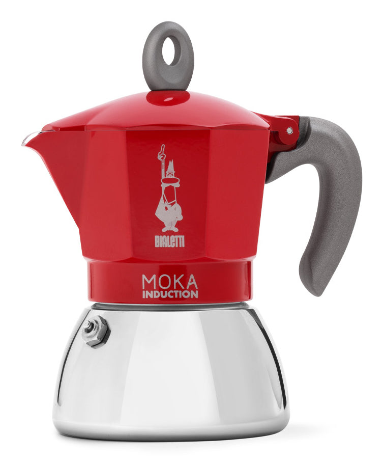Bialetti Παραδοσιακή Καφετιέρα Moka Induction 6 φλιτζάνια