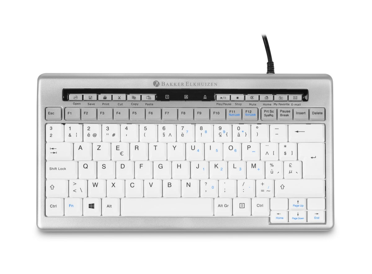 BakkerElkhuizen S-Board 840 Design Keyboard si/sw UK Layout retail