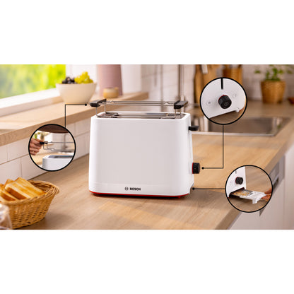 Φρυγανιέρα My Moment BOSCH TAT3M121 (λευκή)
