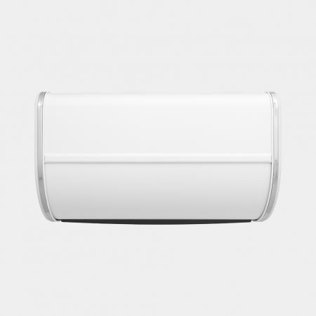 Brabantia Roll Top Bread Bin white, medium