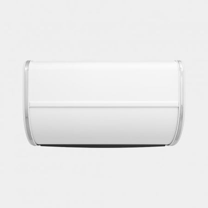 Brabantia Roll Top Bread Bin white, medium