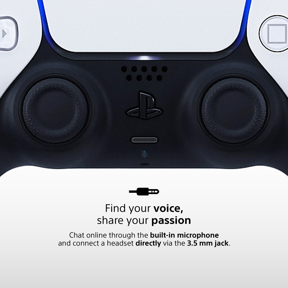 Sony DualSense Gamepad PlayStation 5 Analogue / Digital Bluetooth/USB Black, White
